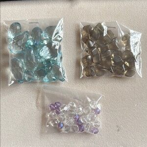 Assorted Acrylic and Glass Beads
